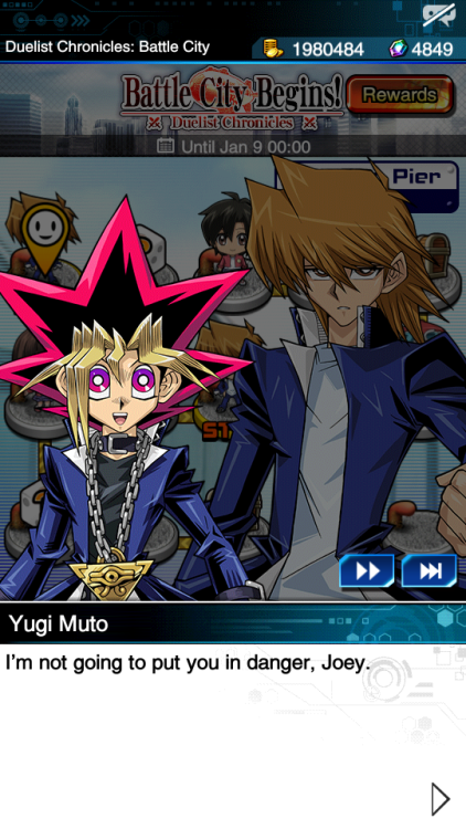 scrawlers: thewittyphantom: Here’s how Duel Lunks handles the almost-end of the Yugi-Joey duel, with