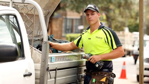 funky-hunks:  The Australian Tradies are a remarkable group, normally willing to get down and dirty.