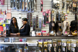 tsarcasm:  eternallybeautifullyblack:  It’s about time we elbowed our way into the industry!  Black Women Find Success in the Lucrative Business of Black Hair Care Posted by For Harriet Not much seems unusual about Judian and Kadeian Brown’s storefront