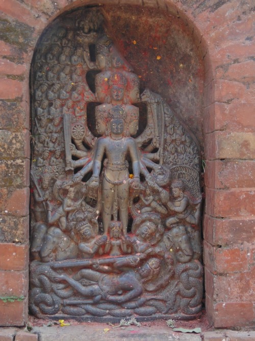 Vishnu Visvarupa, Changunarayana temple, Nepal