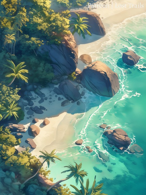 Coastal Beaches Map Pack ~ A Breathtaking Coastal Landscape Unfolds With Towering Cliffs Draped In Emerald