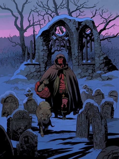 cantstopthinkingcomics:Hellboy by Matt Smith