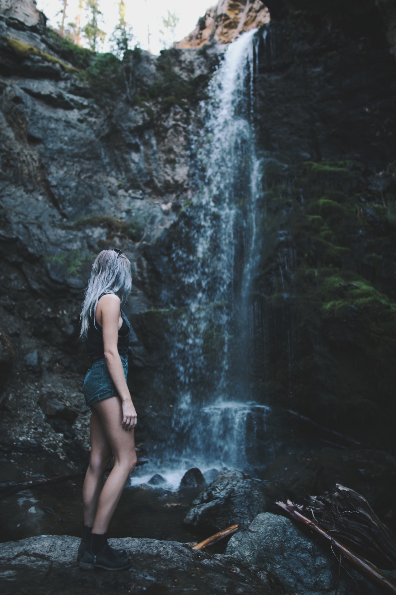 jaymegordon:  Upper Canyon Falls with Alana ➾ Jayme Gordon