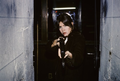 wexler:Carrie Fisher at a firing range in New York in 1979. She was taking target practice as part o