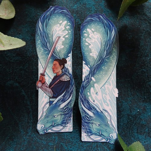 Guess what, I made a set of Priory bookmarks! They are available for preorder on my store now :) [li