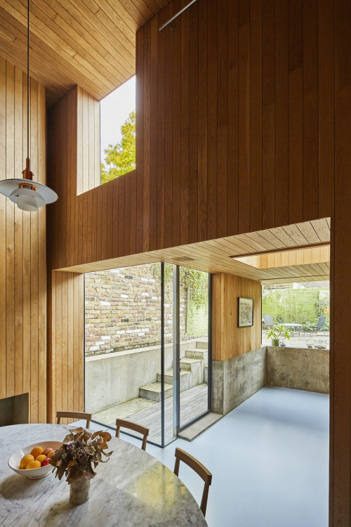 Porn Pics thenordroom:London home with all-wood kitchen