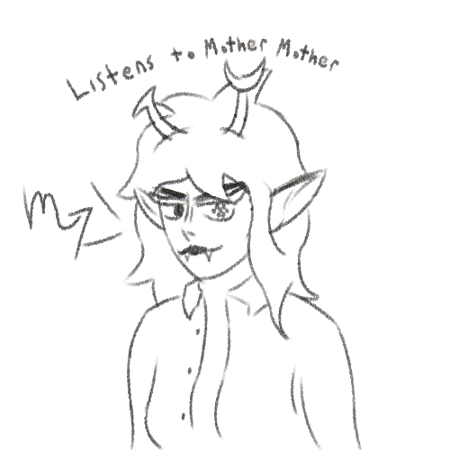 I Drew This Using A Vriska Brush That I Got From@zeroblogshere !!!!! Also Gosh Sorry Ive Been Dead For