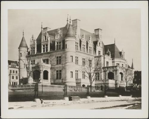 themedusa88:  Residence of Charles M. Schwab, the Steel King, Riverside Drive and 73rd Street, New York