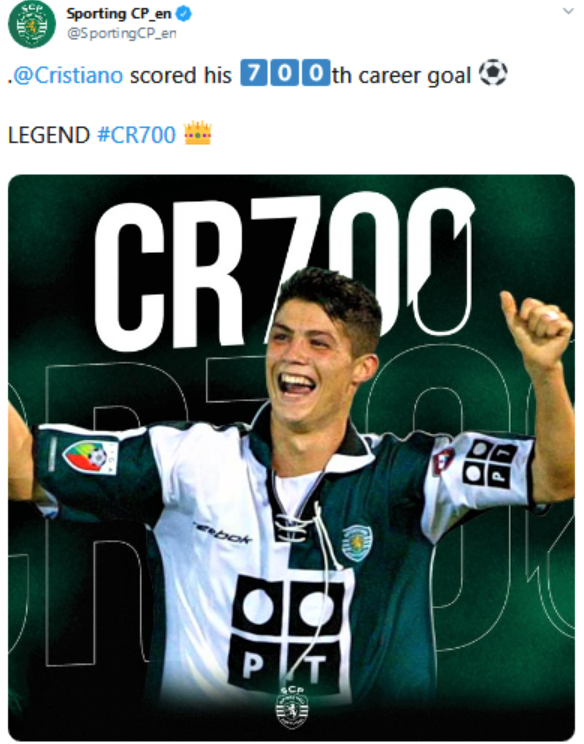 Cristiano Ronaldo • All 5 goals for Sporting CP - The beginning of the  legend on Make a GIF