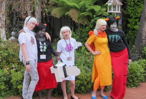 tarantella-ragazza:All the Homestuck cosplays I saw at Anime Conji on saturday 4/13! Please let me k