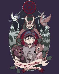 caledonianpeach: Merry Critter Christmas