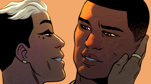 lgbtincomics:Baal &amp; Inanna in The Wicked + The Divine Christmas Annual