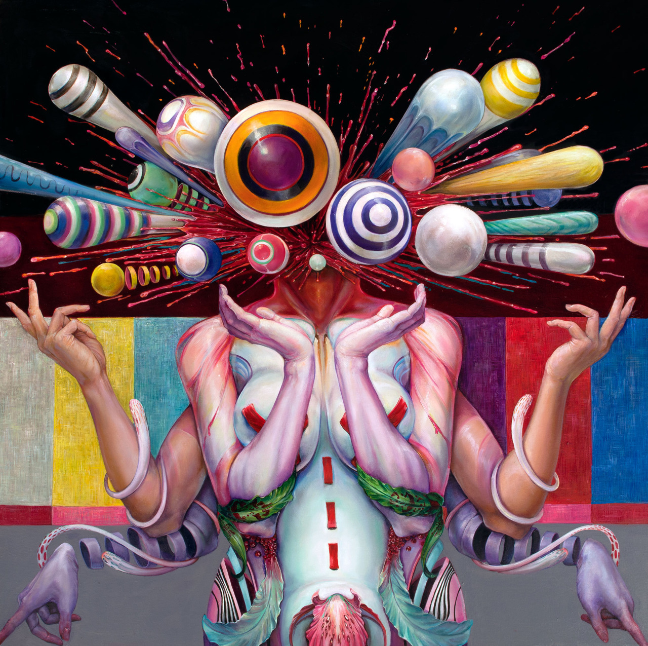crossconnectmag:  The Psychedelic Paintings by @Hannah Faith Yata  Hannah Faith