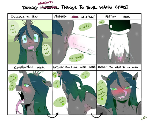 This is how you treat a horsewaifu. And the template to get the ball started.