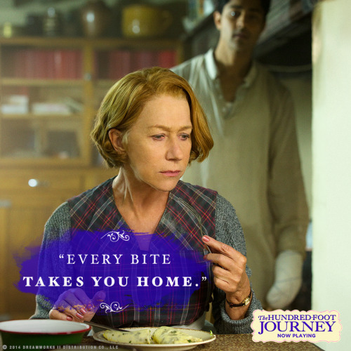 Travel to the south of France with Academy-Award winner Helen Mirren in The Hundred-Foot Journey! No