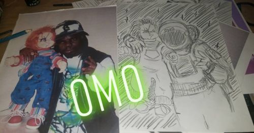 #OddManOut #OMO clothing #BushwickBill #Chuckie #SpaceCity #houston #Limonadethat #ididthat fwm for 