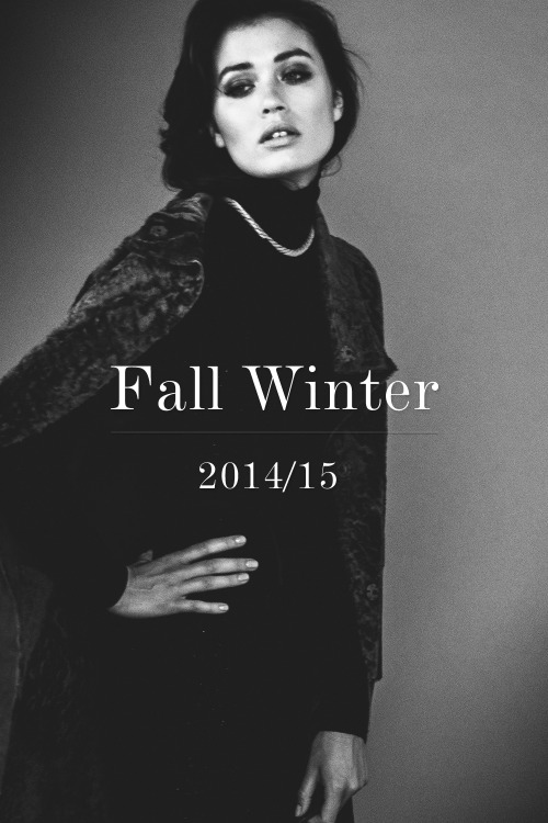 modelpluswarsaw:Paulina Wyka by Martyna Galla for Deni Cler Milano F/W 2014/2015