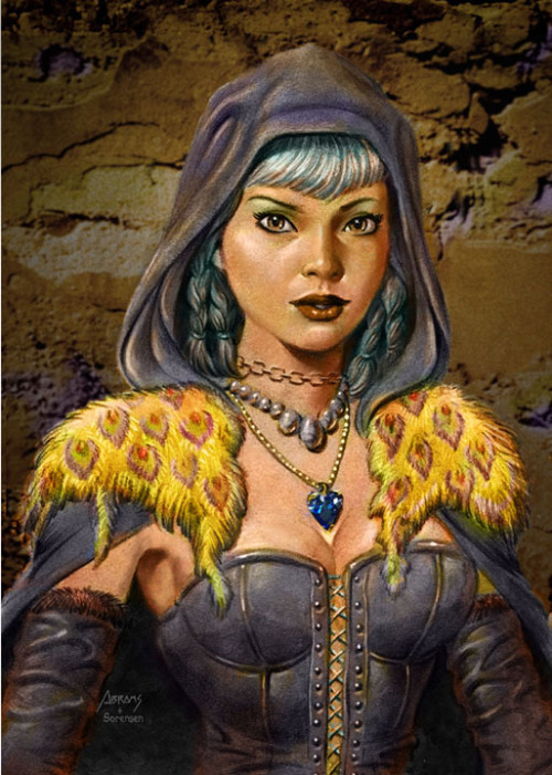 fantasy-scifi:  Ladyfireby PaulAbrams