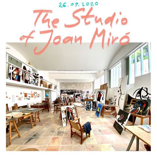 I recently visited the Studio of the visionary painter, sculptor and designer Joan Miró in Cala Majo