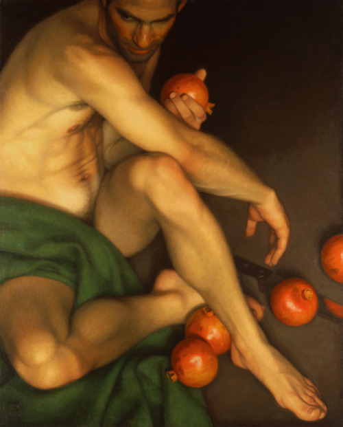 love02bthings:  Michael Leonard - Pomegranate Man (1995)  