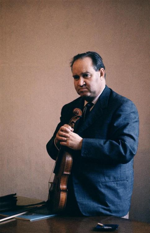 David Oistrakh Teaching Violin at the Tchaikovsky Conservatory, MoscowBurt Glinn (American; 1925–200