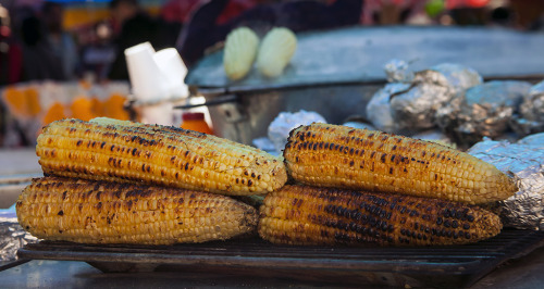 vivirenmexico: Elotes Asados