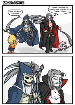 edude-makes-comics:  Death and Dracula may only be stage hazards but that won’t stop them from trying to make the Belmont’s lives as difficult as possible.