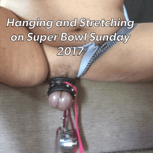 smoothmuscledad808:Ballstretching to make my⬇️Dad balls lower and longer 2.5.17 I’ll be there.