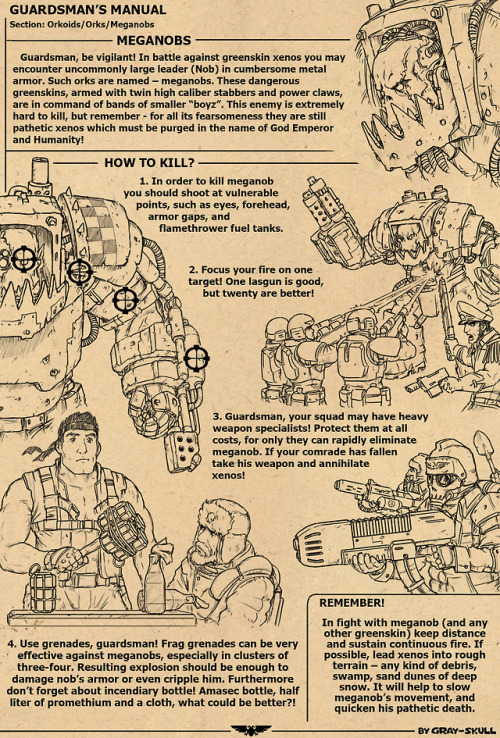 Guardsman’s Manual Part 1“Adeptus Illustratum announces issue of new series of special pamphlet “Gua