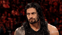 rocknrolleigns:  Roman “Are you for real” Reigns