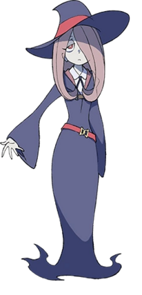 animated-character-of-the-day:Today’s character of the day is: Sucy Manbavaran from Little Witch Aca