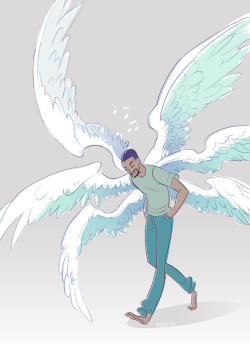 mechinaries:  ACTUAL GUARDIAN ANGEL SAM WILSON 