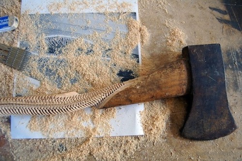 thebeardsnotes:  Skeletal Creatures Carved Out Of Everyday Objects Artist - Maskull Lasserre  