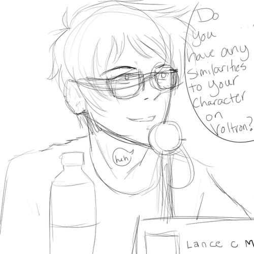 Day 19: Actor LanceIt’s SDCC time so why not panel with actors idk