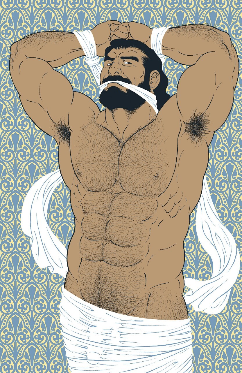 gaymanga:  Fisherman’s Lodge, 2014by Gengoroh Tagame (田亀源五郎) Bruno Gmünder’s