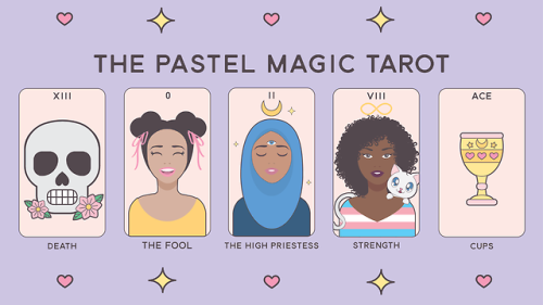 mulberry-moons:  I’ve made an update to the Kickstarter campaign for the Pastel Magic Tarot! Y