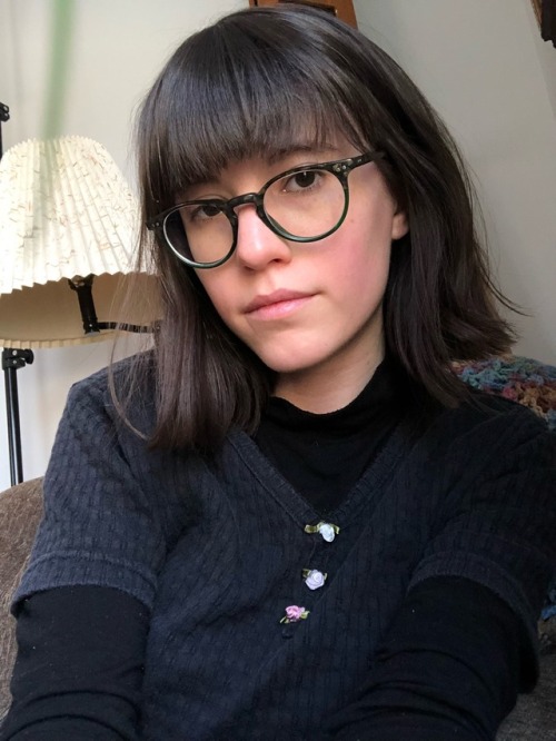 Got a cute shirt with flowers sewn on