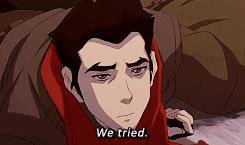 korratea: Is there anything you specifically admire about Mako?      “Yeah,