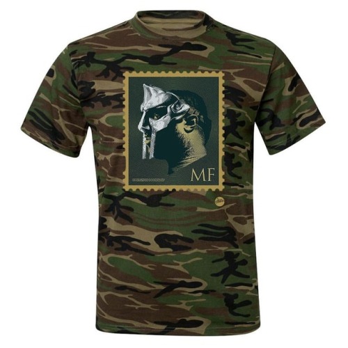 “Most of my ‘villains’ dont appear on no stamp” by @madinacorp#HipHop stamp #camo #MFDOOM availabl