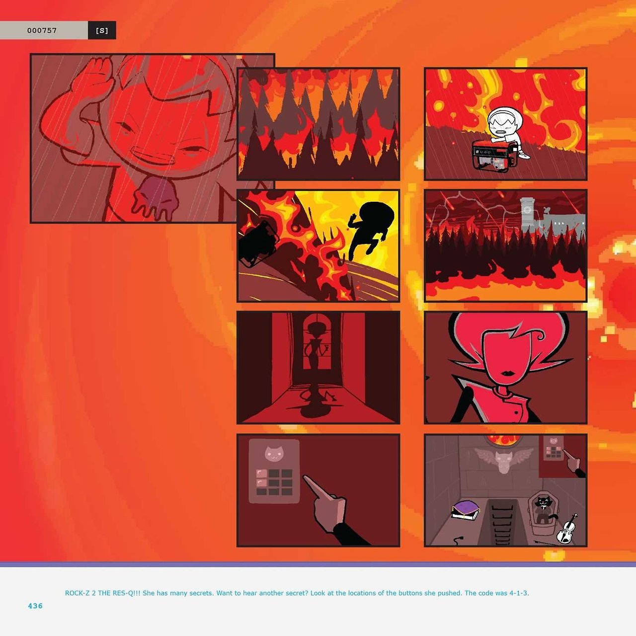 kaylaserket: Images from the first Homestuck book.  Second book 