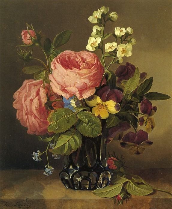 romanovcolors:  Painted Flowers :3  