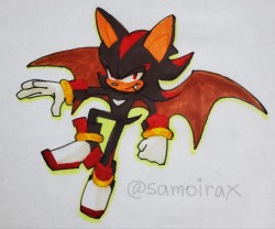 CRIMSONNE's fanart blog — Shadow the Bat has an unhealthy