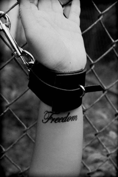 Truth. Freedom in bondage. Ultimate freedom in submission.