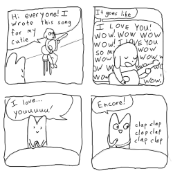 lumnch:  lumnch:  really good song more comics  I’m going through the notes on this comic and it’s making me so happy how many people are tagging their friends/cuties in it :’) 