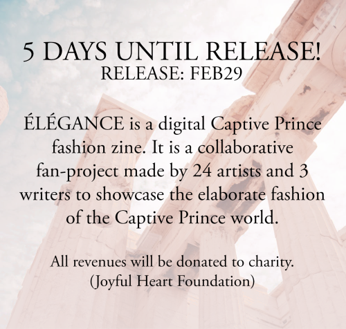 5 DAYS UNTIL RELEASE! // ÉLÉGANCEIt’s almost here!! ÉLÉGANCE is a 