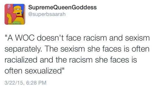 intersectional feminist