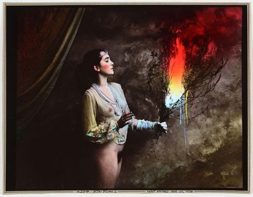 Jan Saudek: The Flame #297, 1990 