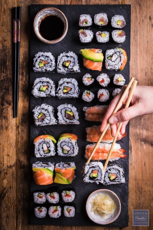daily-deliciousness:Sushi rolls (ultimate step by step guide)