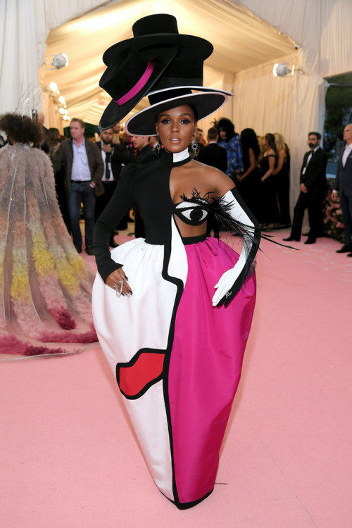 monaedroid:Janelle Monáe  attend The 2019 Met Gala Celebrating Camp: Notes on Fashion New York Cit