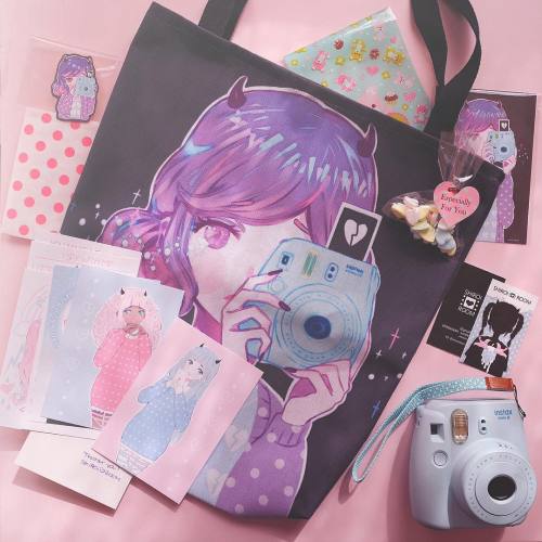 kaoruhasegawaartworks - yay! arrived! Shiroi♡Rooms tote bag!...